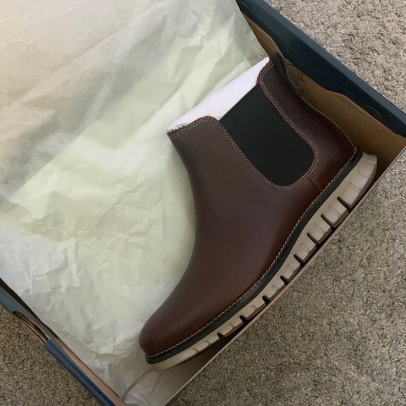 Cole Haan Brown Leather Boots